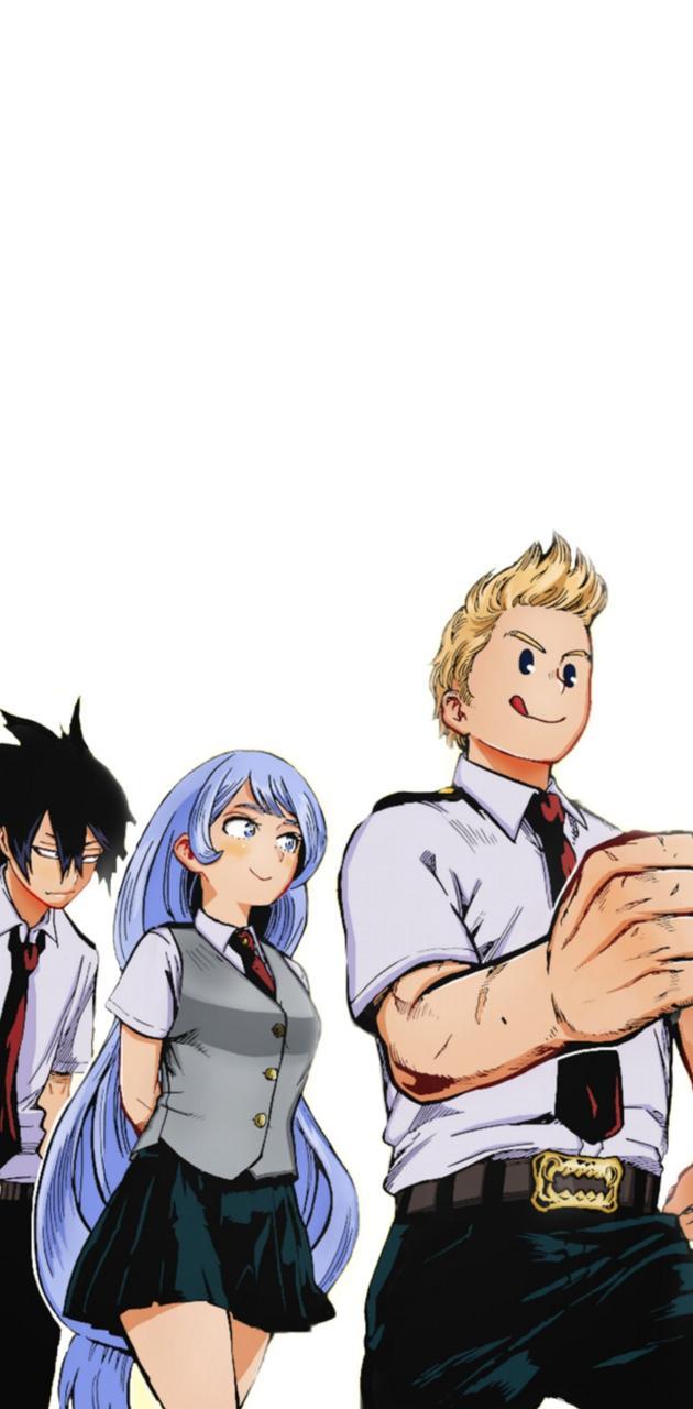 630x1280 Big three MHA wallpaper