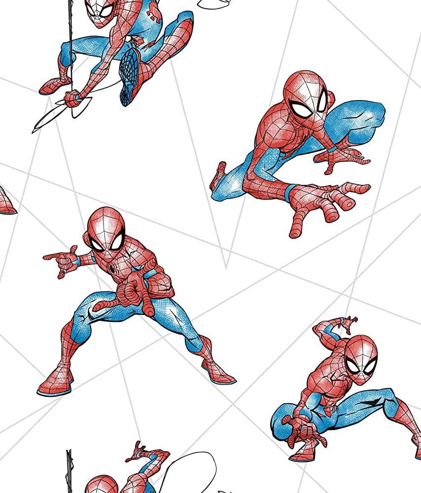 854x1000 York Wallcoverings DI0939 Spider Man