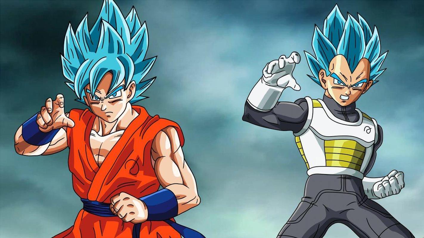 1422x800 Goku VS Vegeta Wallpaper for Android