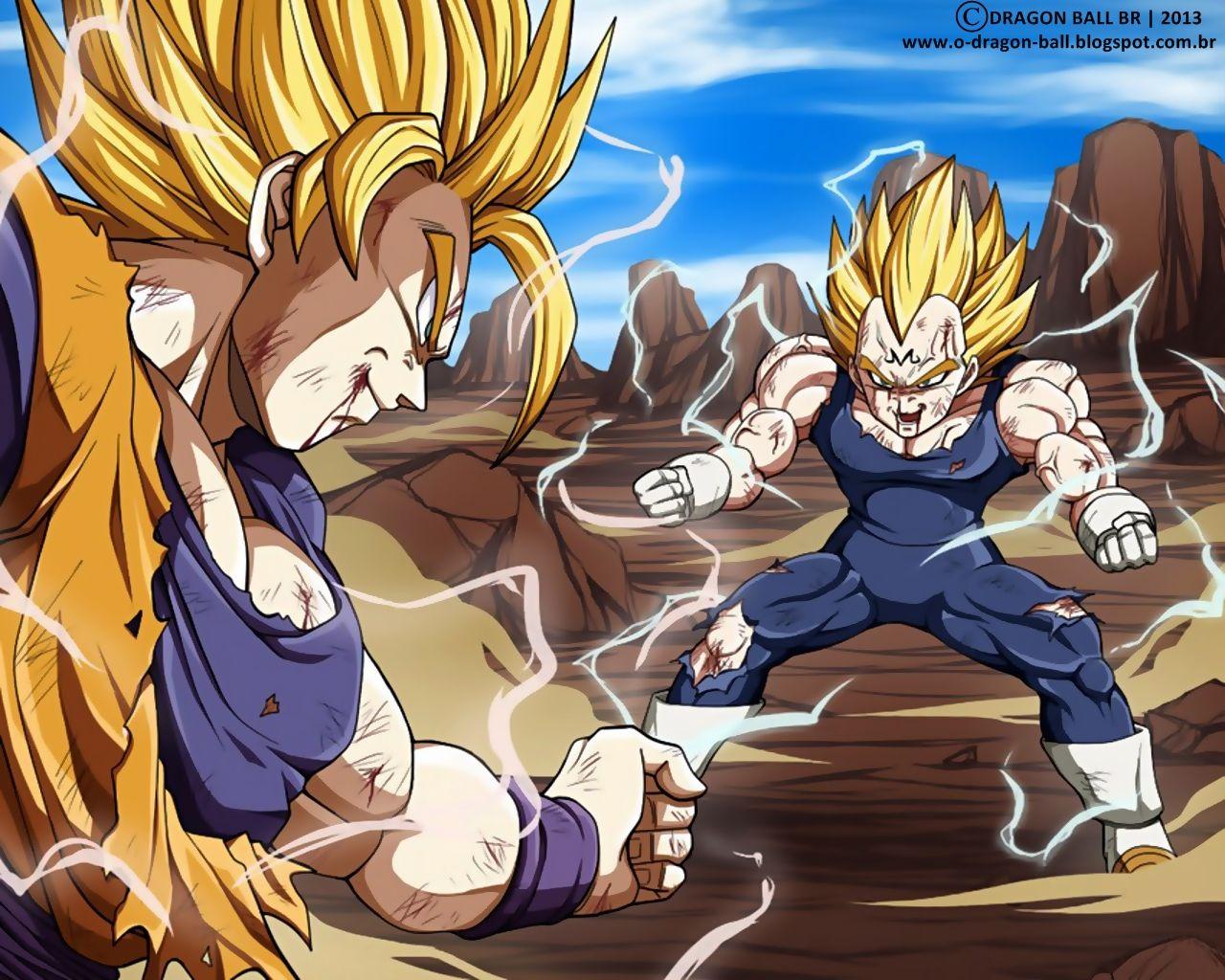 Goku vs Vegeta Wallpapers - Top Free Goku vs Vegeta Backgrounds ...