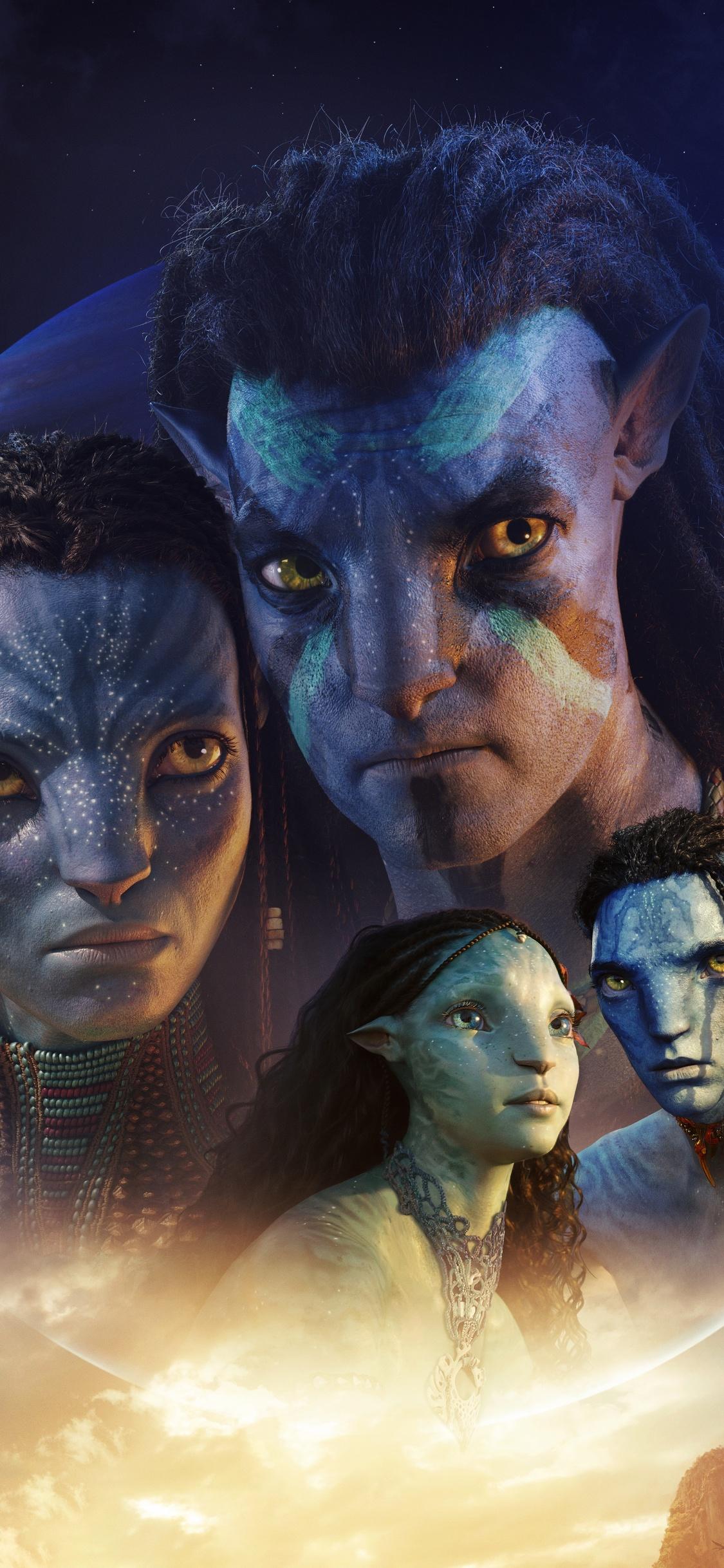 1125x2436 Avatar: The Way of Water Wallpaper 4K, Avatar 2022 Movies, Movies