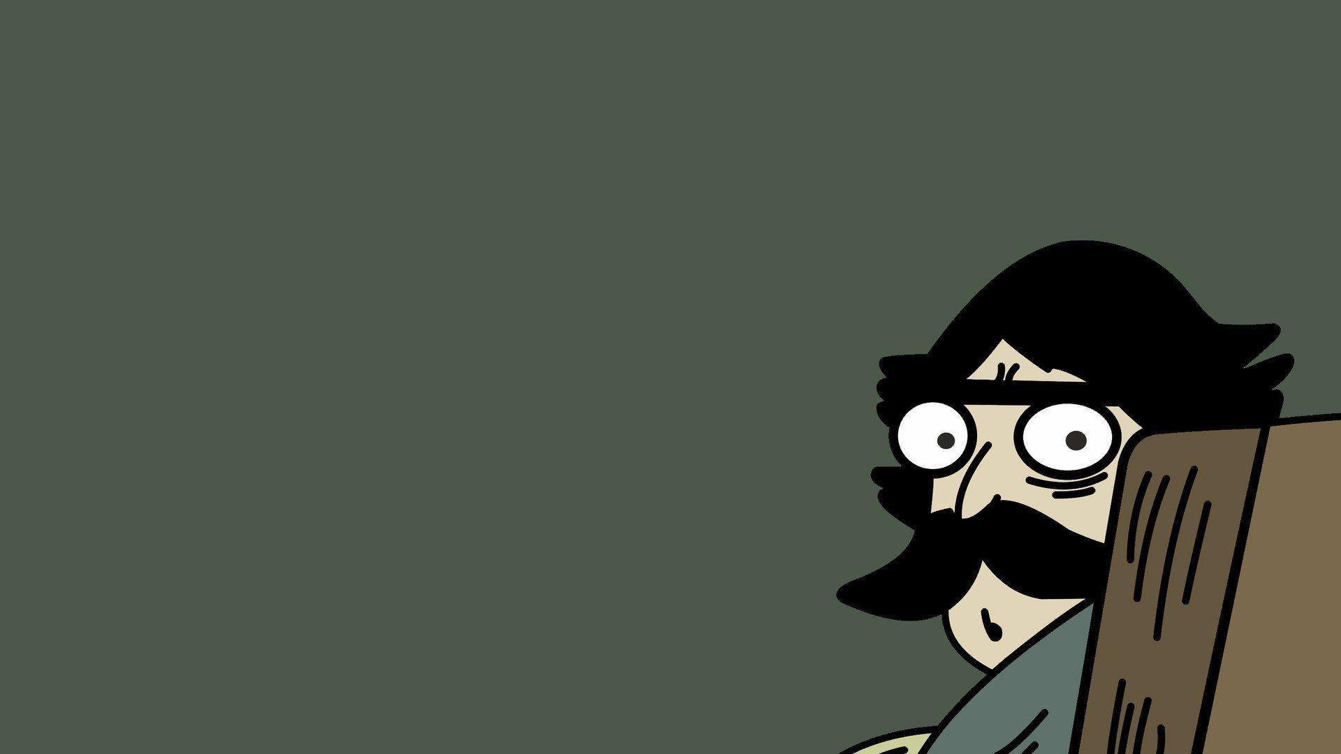 1920x1080 Mustache Wallpaper HD