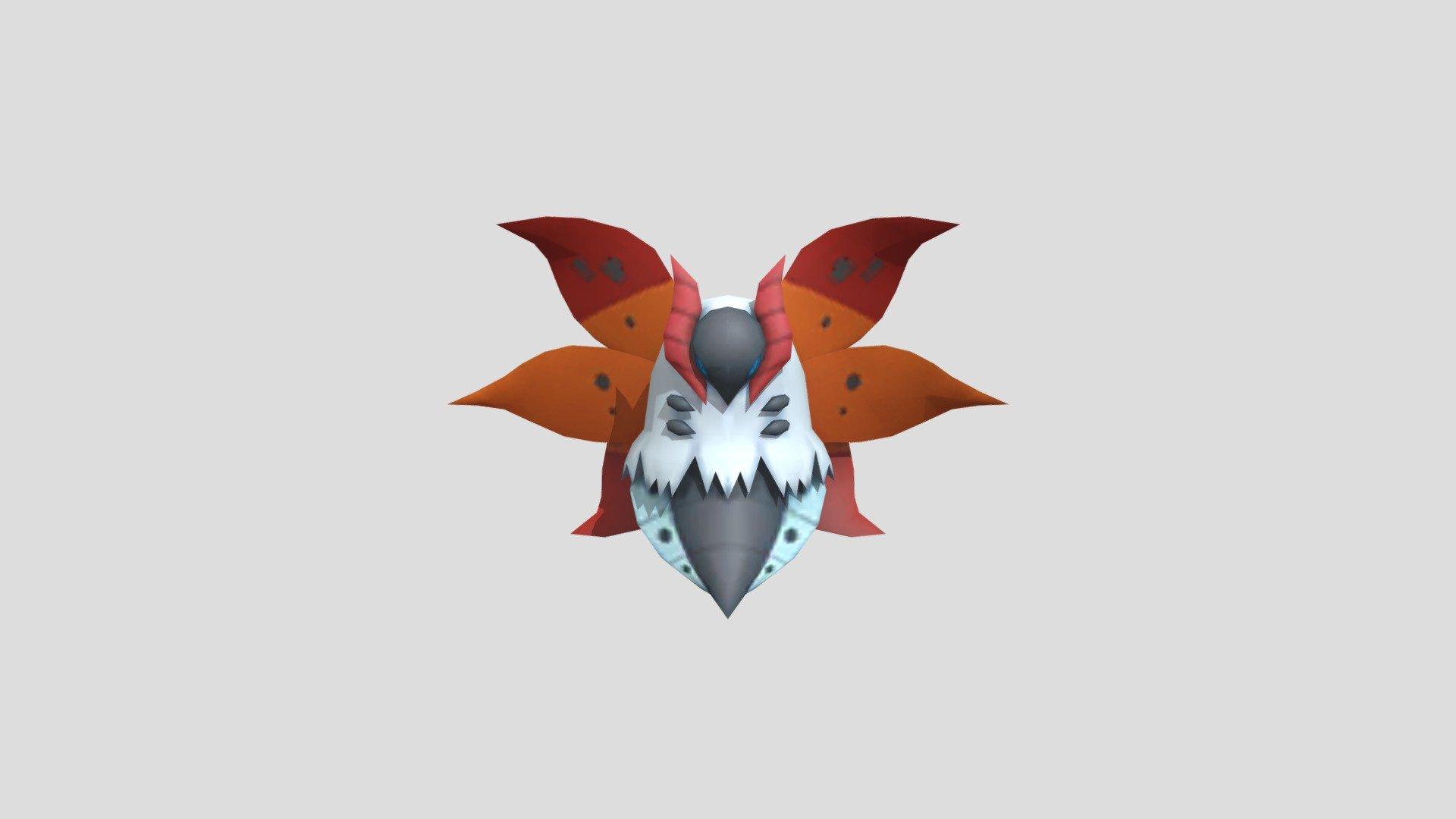 1920x1080 Volcarona Free 3D model by nguyenlouis32 [2074ca6]