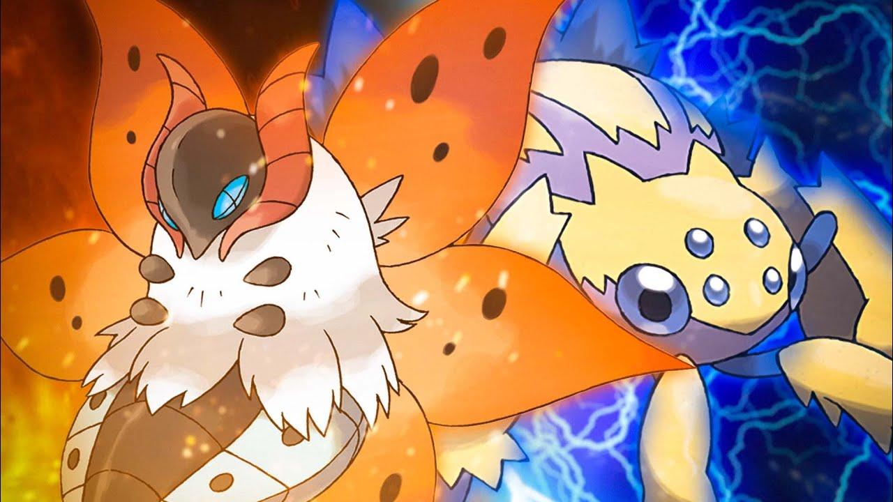 1280x720 Galvantula vs. Volcarona Battle! PokèRap Combat