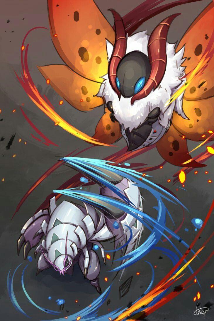 730x1095 Golisopod vs #Volcarona Pokémon. Pokemon, Pokemon art, Pokemon picture