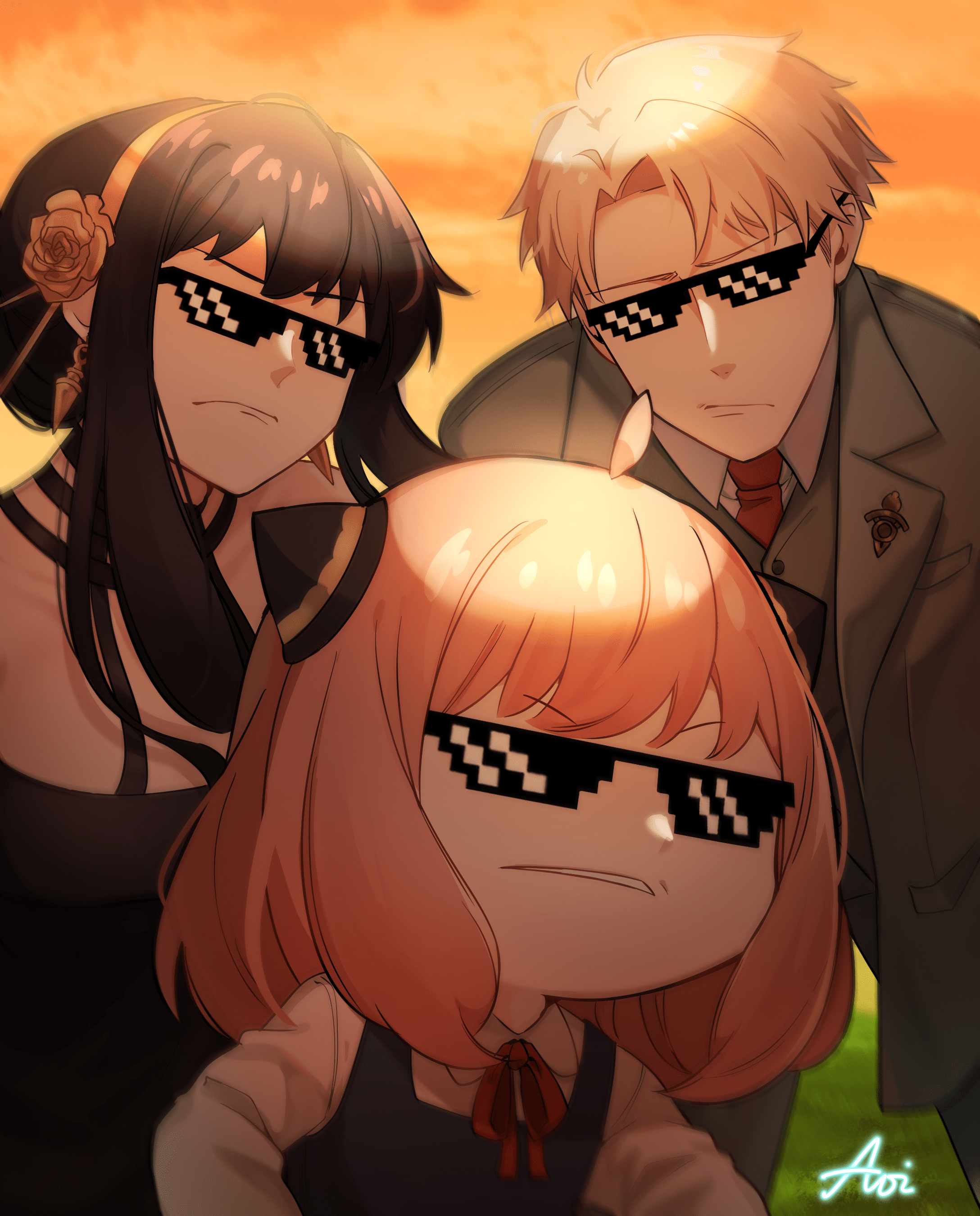 2176x2700 Spy X Family Yor Forger Anime Anime Girls Anime Boys Loid Forger Anya Forger Memes Wallpaper:2176x2700