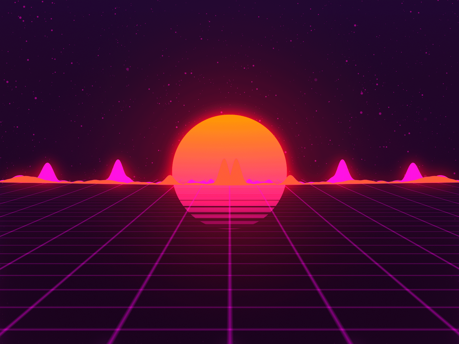 1600x1200 Retro Audio Visualizer by Sabina Kollins on Dribbble
