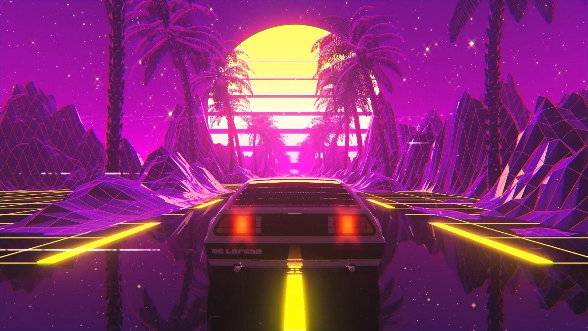 1920x1080 Create A Retro Delorean Loop in Cinema 4D and After Effects. Don Mupasi X Visualdon
