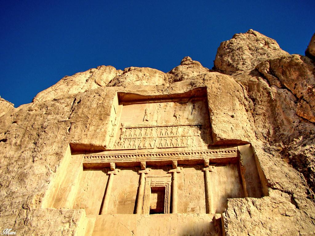 1024x768 Naghsh E Rustam Iran (shiraz). Naqsh E Rustam (in Persian
