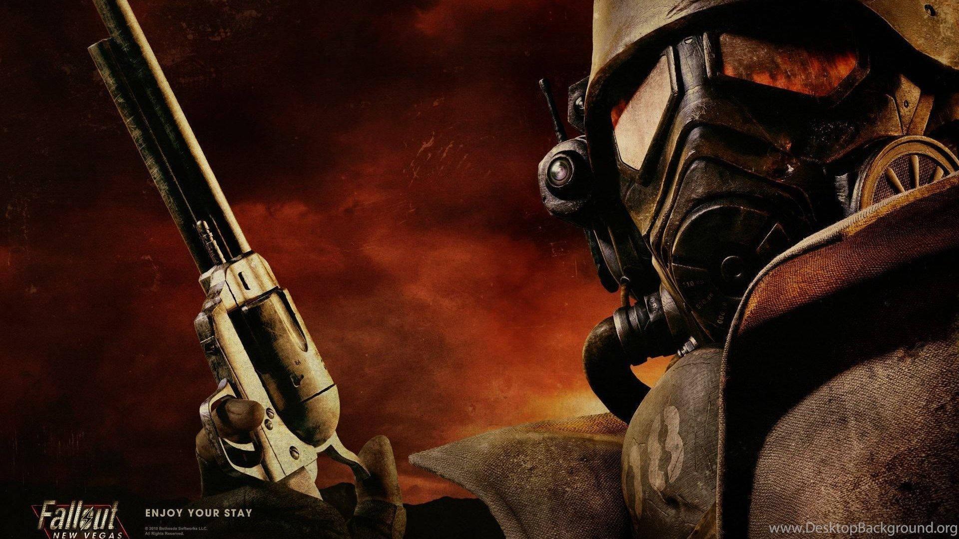 1920x1080 Download Brave the wasteland as the Courier in Fallout: New Vegas Wallpaper