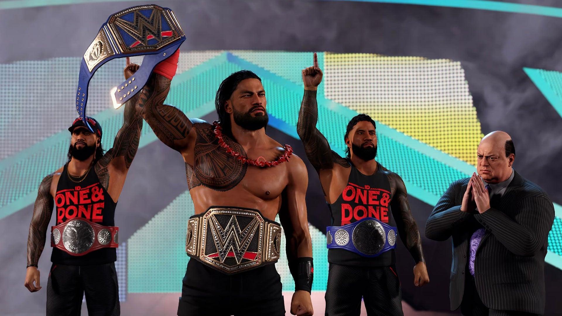 1920x1080 WWE 2K23: Cody Rhodes vs. Roman Reigns