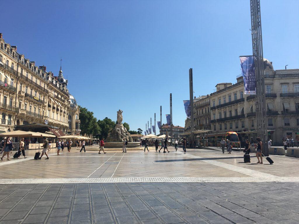 1024x768 Montpellier: a medieval city with a modern twist