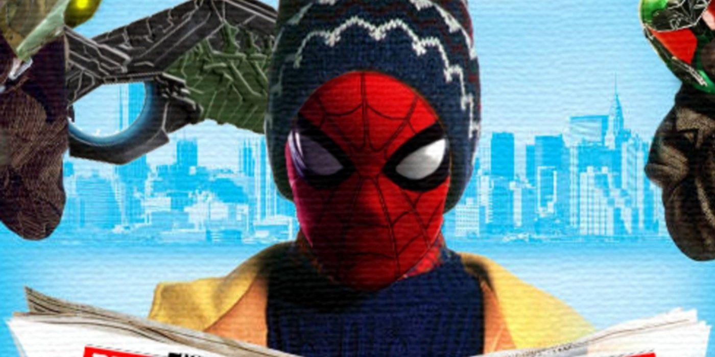 1400x700 Peter Parker Is Kevin McCallister In Spider Man: Home Alone Poster