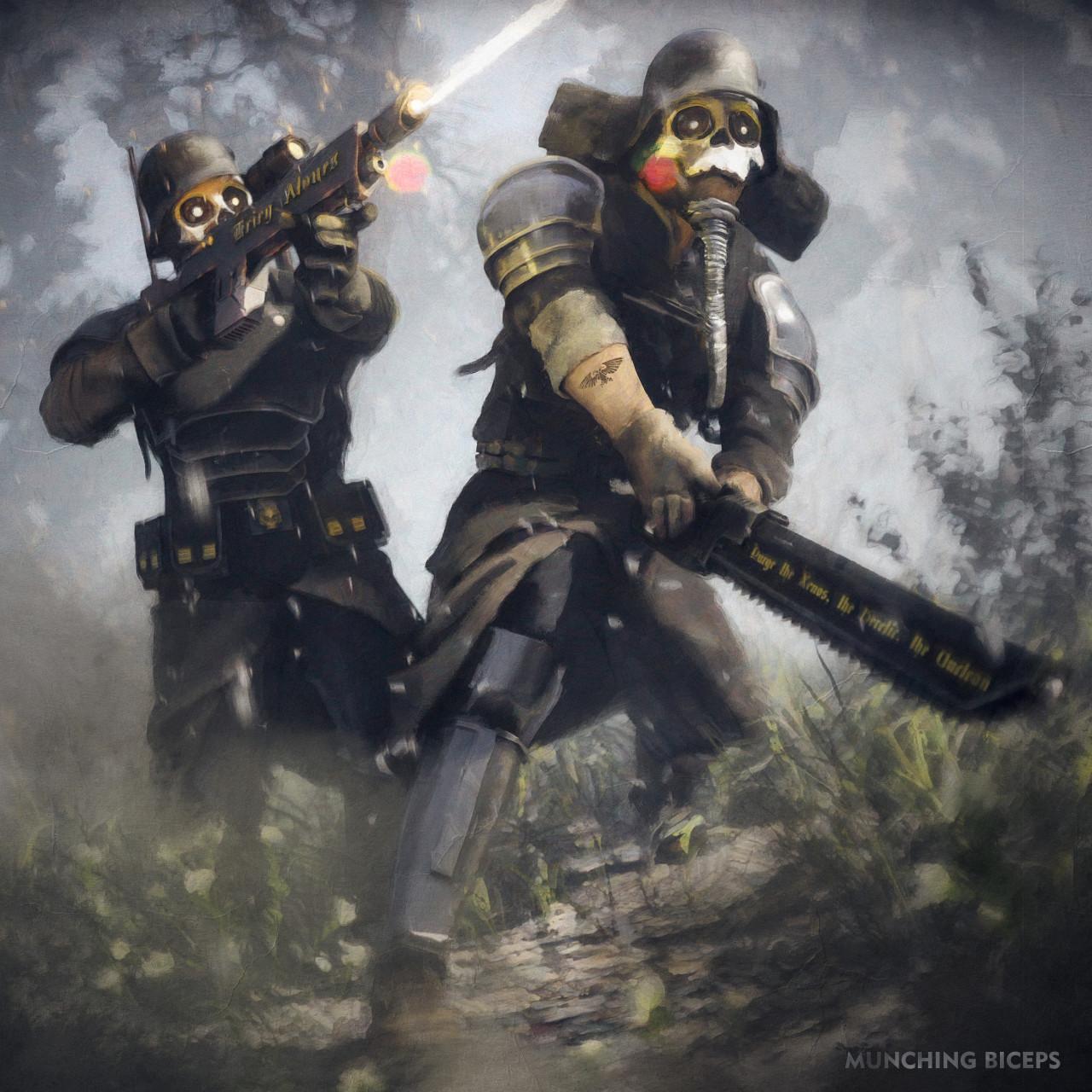 1280x1280 Warhammer 40k artwork