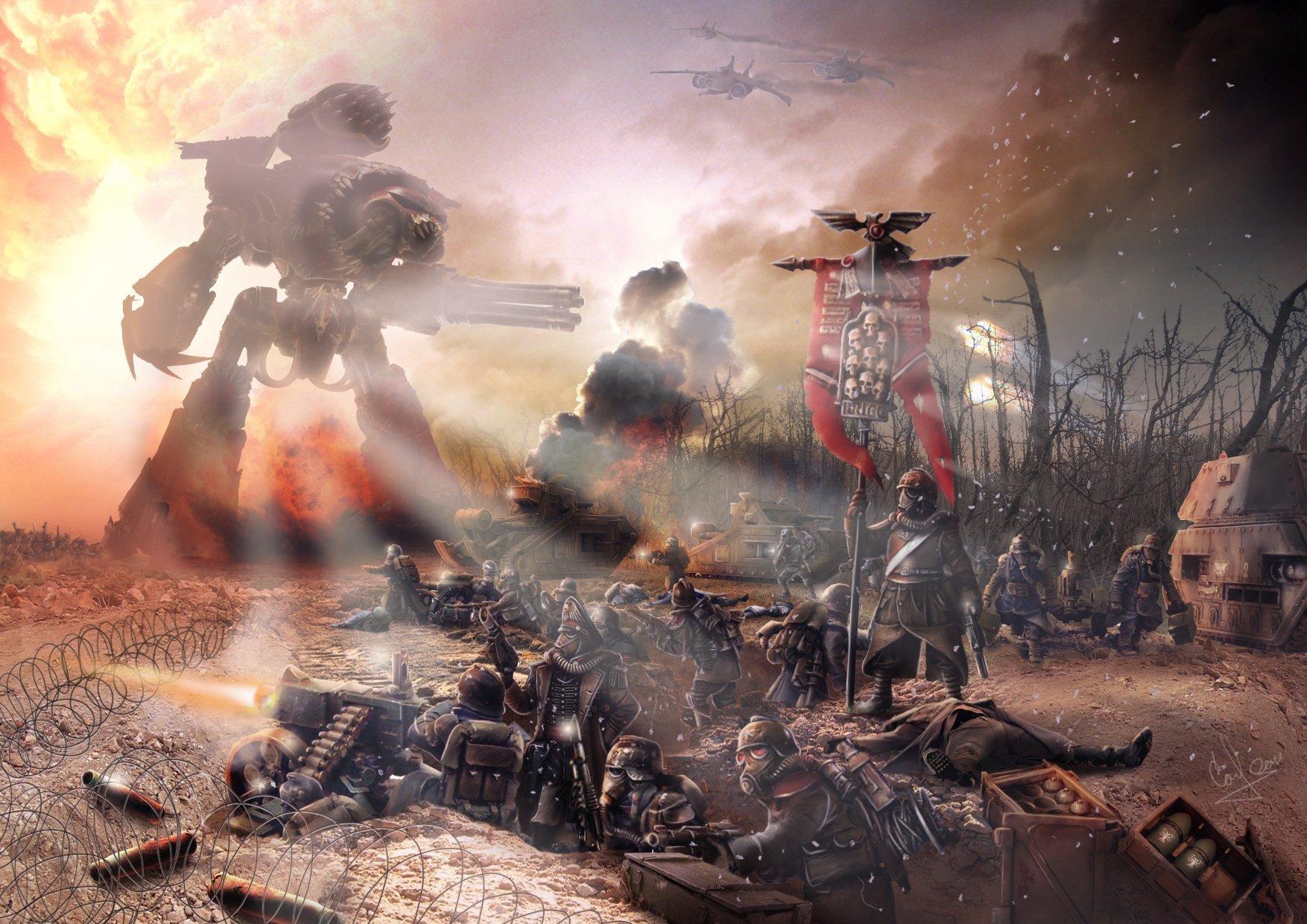 1754x1240 Animal Mother it make your own death korps to. Even make some space marines