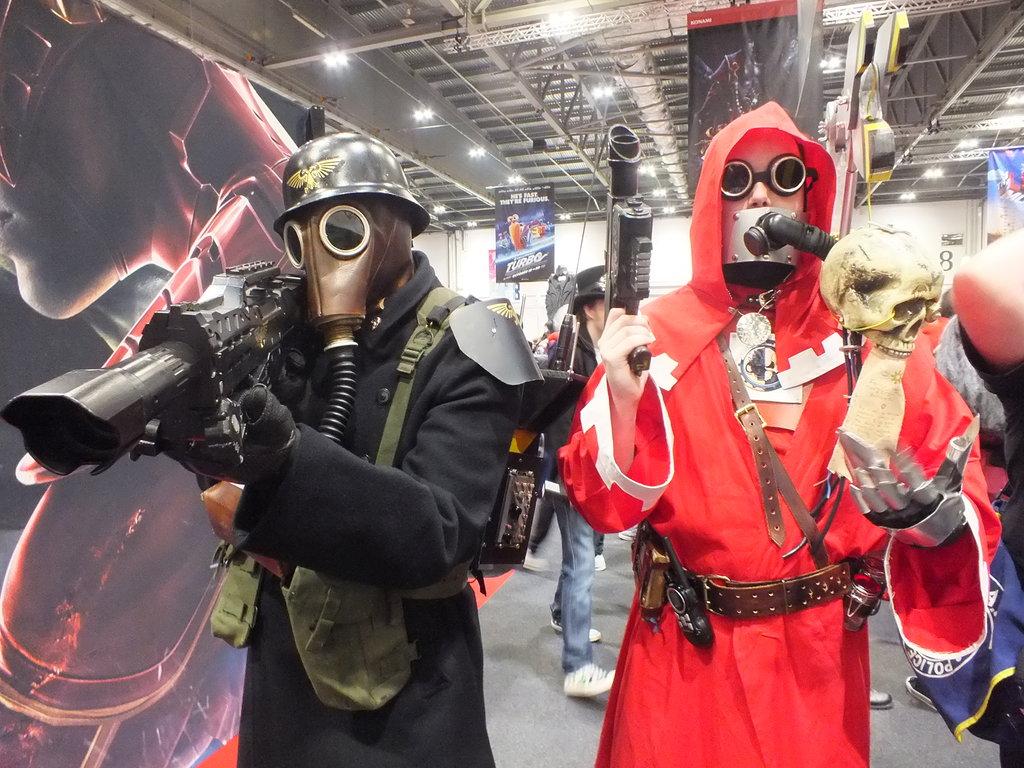 1024x768 Krieg Troop and Techpriest image 40K Fan Group