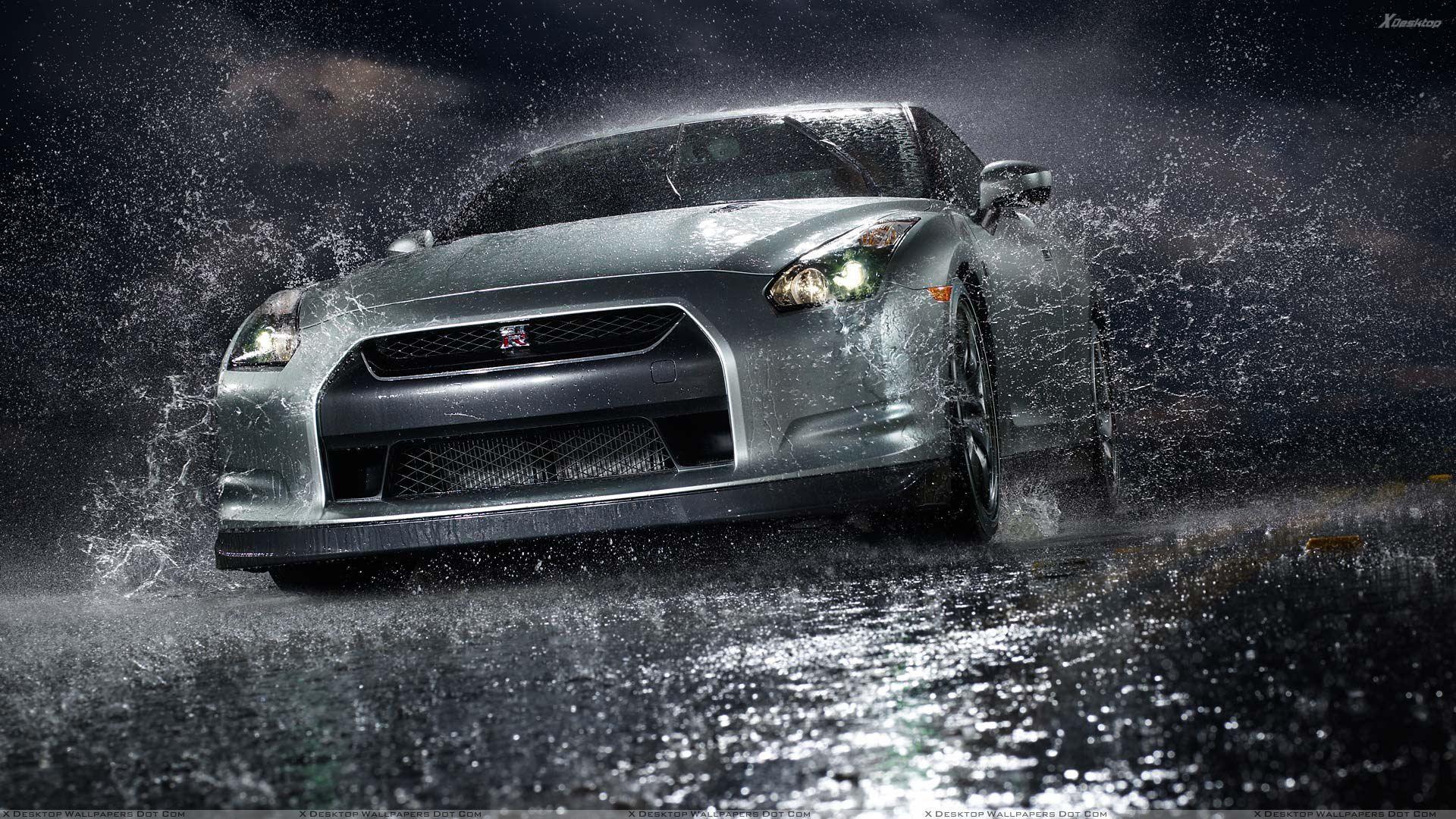 1920x1080 Rainy Car Wallpaper