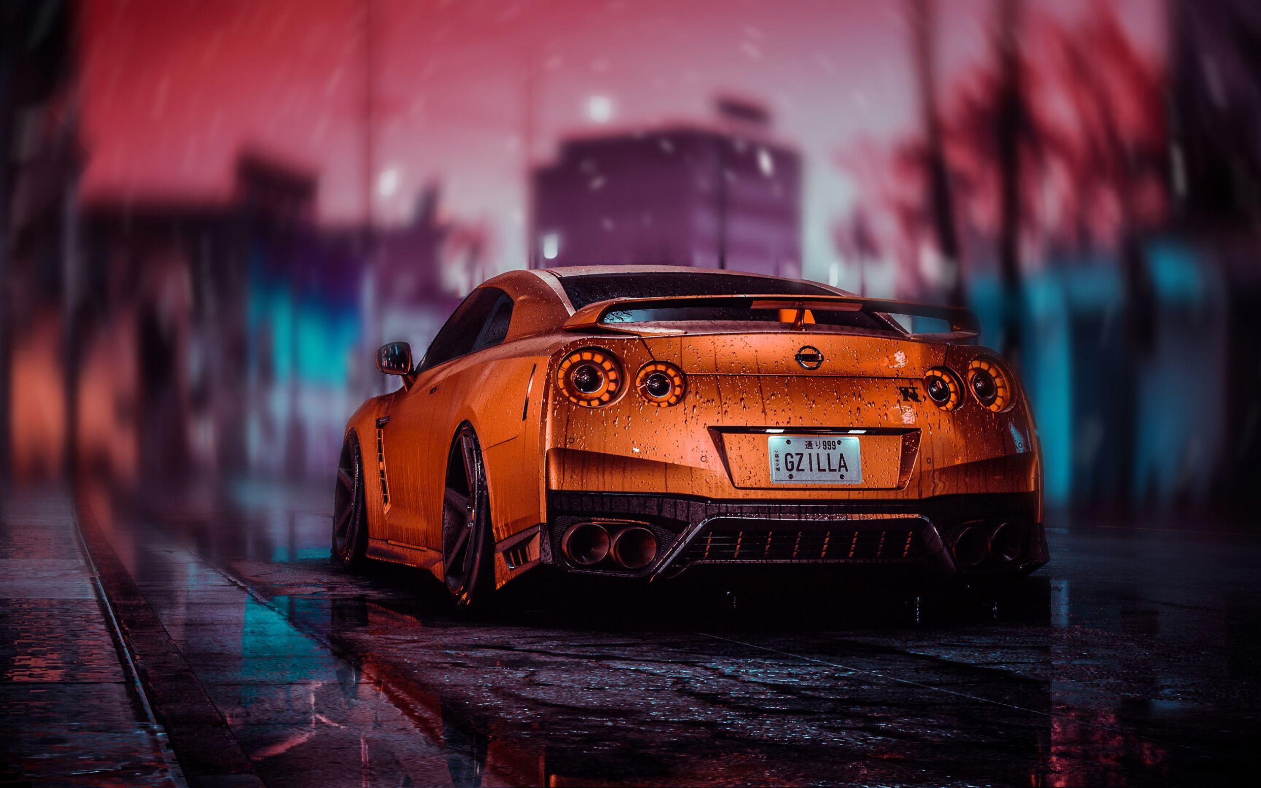 2560x1600 Rain Car 4k Wallpaper