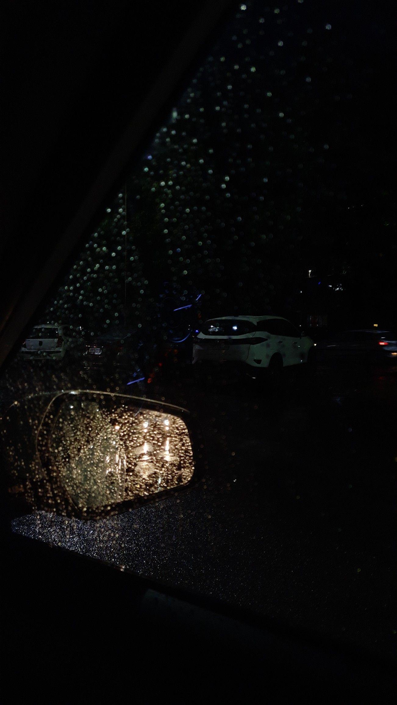 1302x2312 Car in rain aesthetic. Rain picture, Rain wallpaper, Night aesthetic