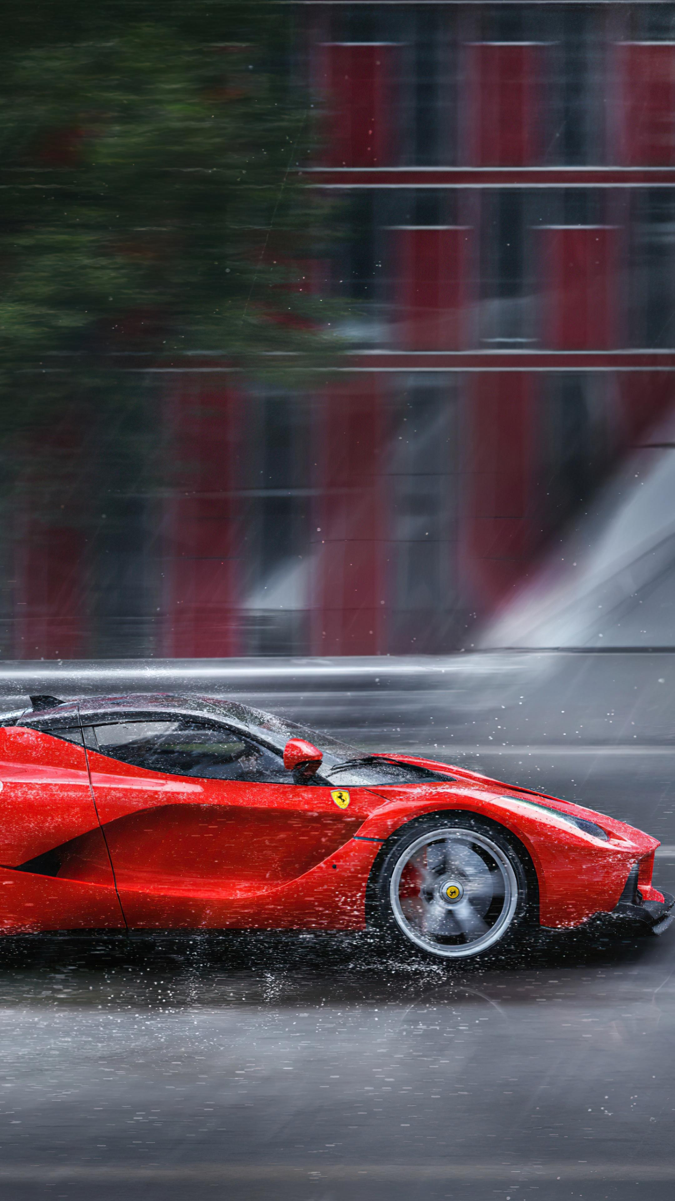 2160x3840 laferrari, ferrari, cars, hd, 4k, rain Gallery HD Wallpaper