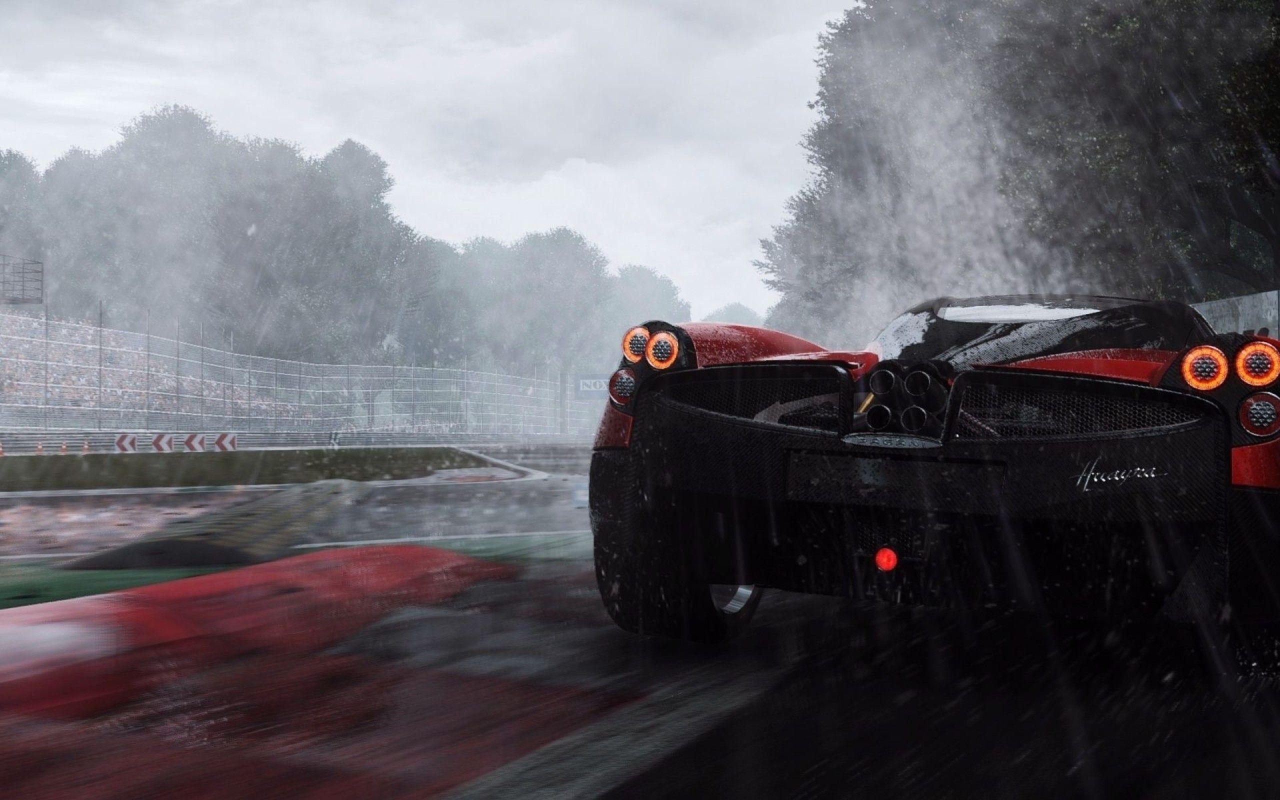 2560x1600 Rain Car 4k Wallpaper