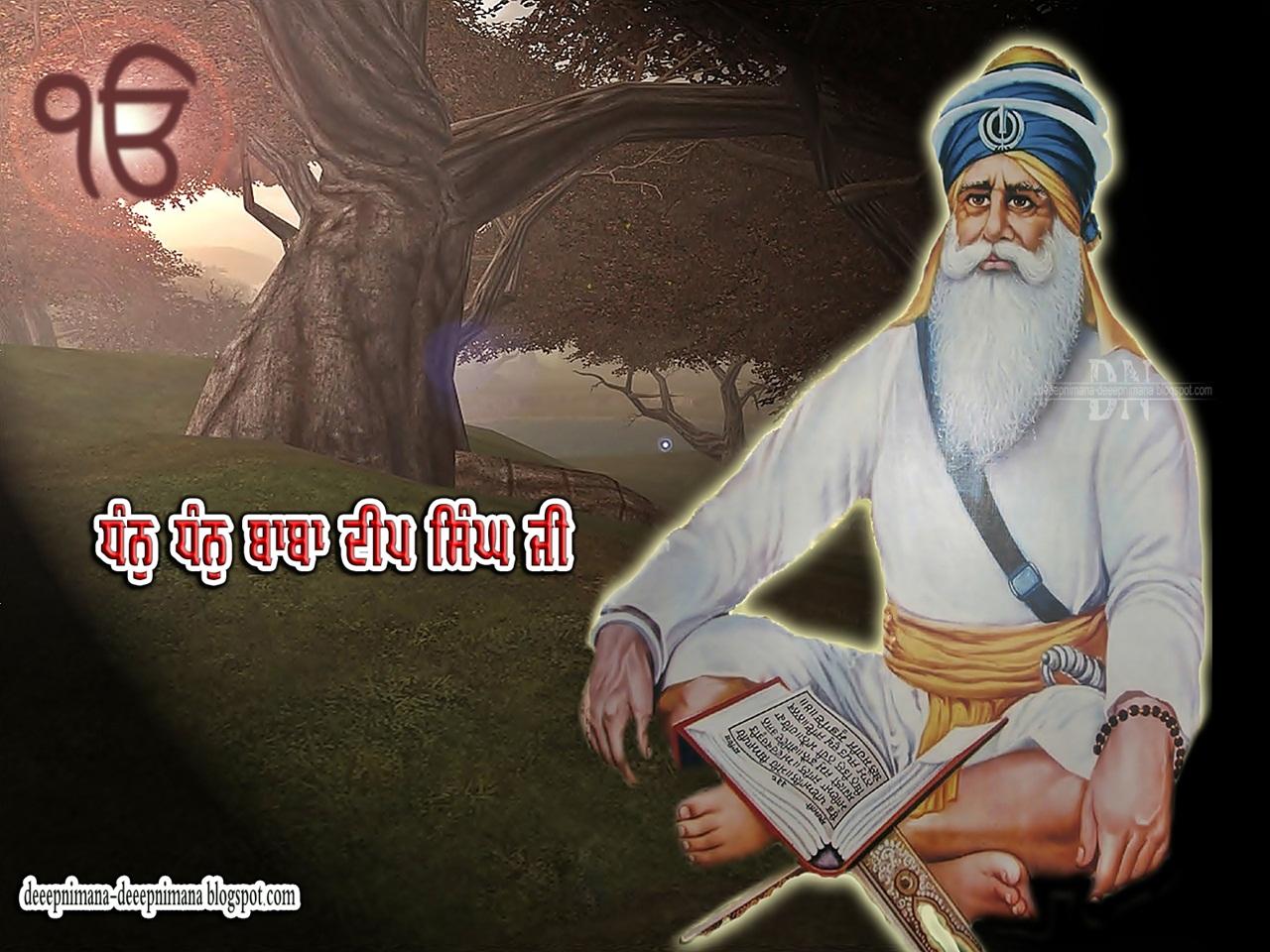 Baba Deep Singh Ji Wallpapers Top Free Baba Deep Singh Ji Backgrounds Wallpaperaccess