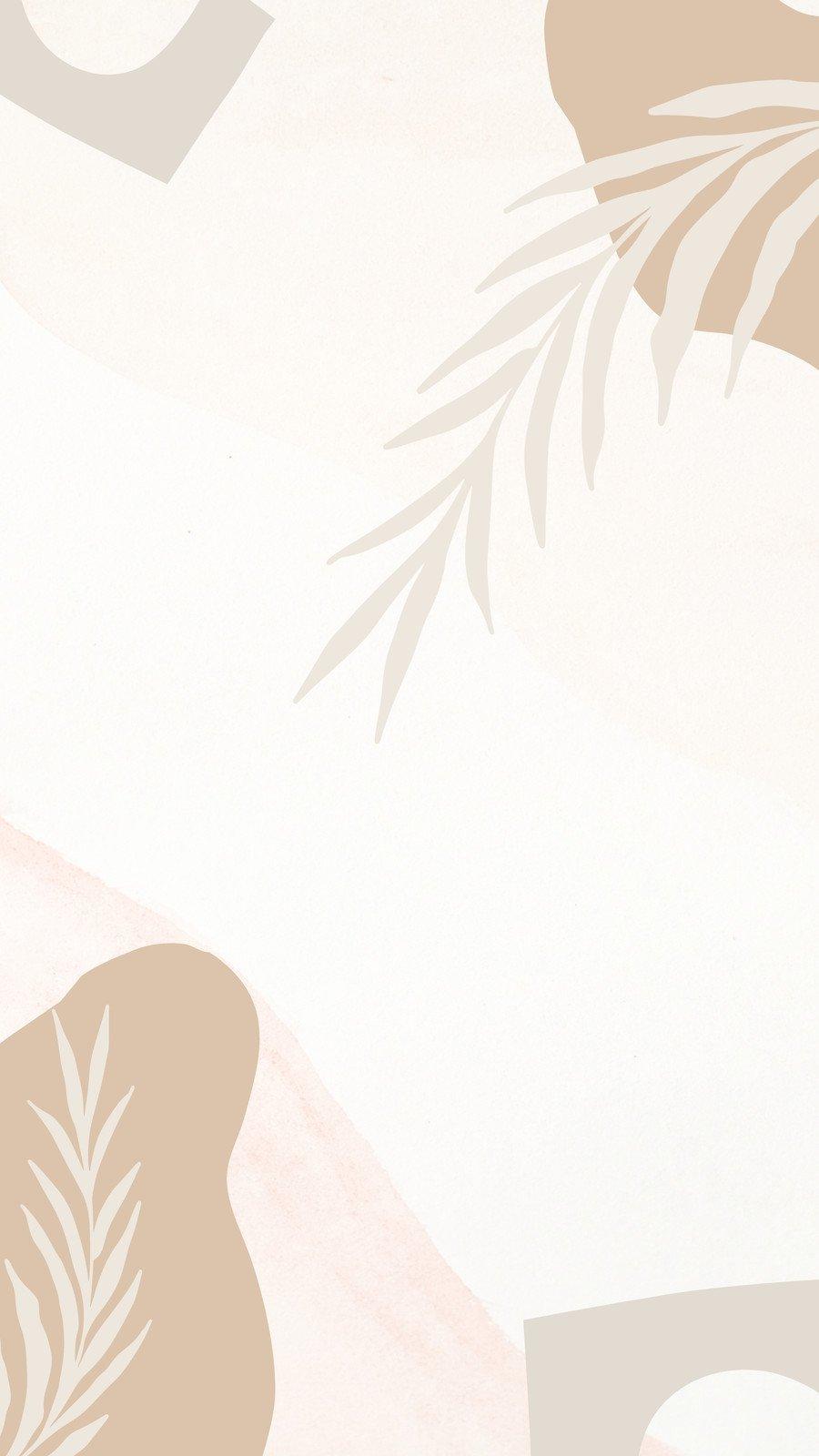 900x1600 customizable beige wallpaper templates