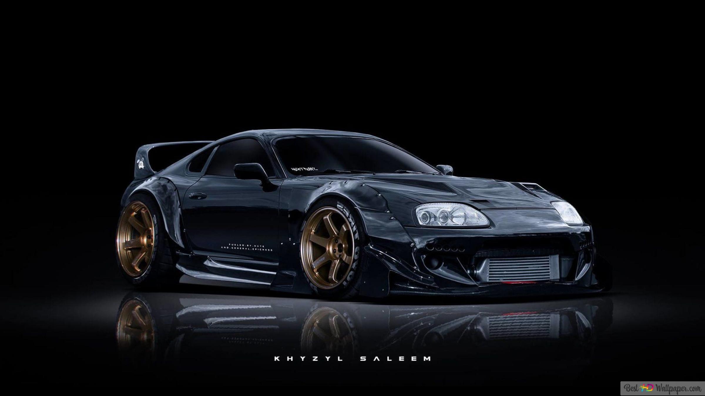 2400x1350 Tuning toyota supra 4K wallpaper download