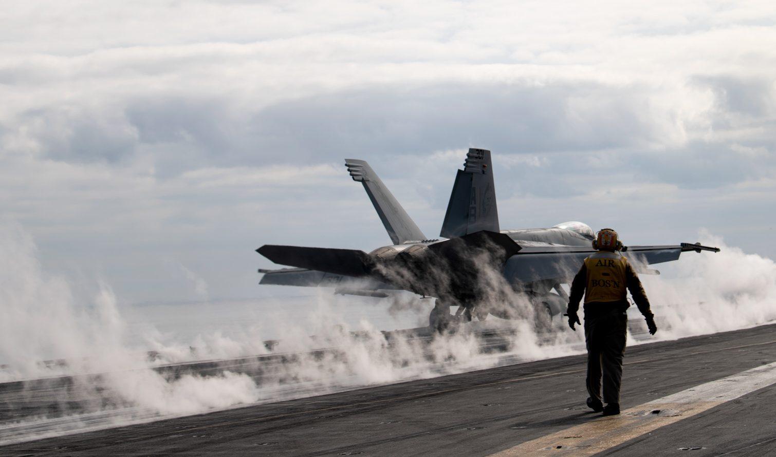 1510x890 Navy Weighing Recovery of Super Hornet Lost in Mediterranean Sea