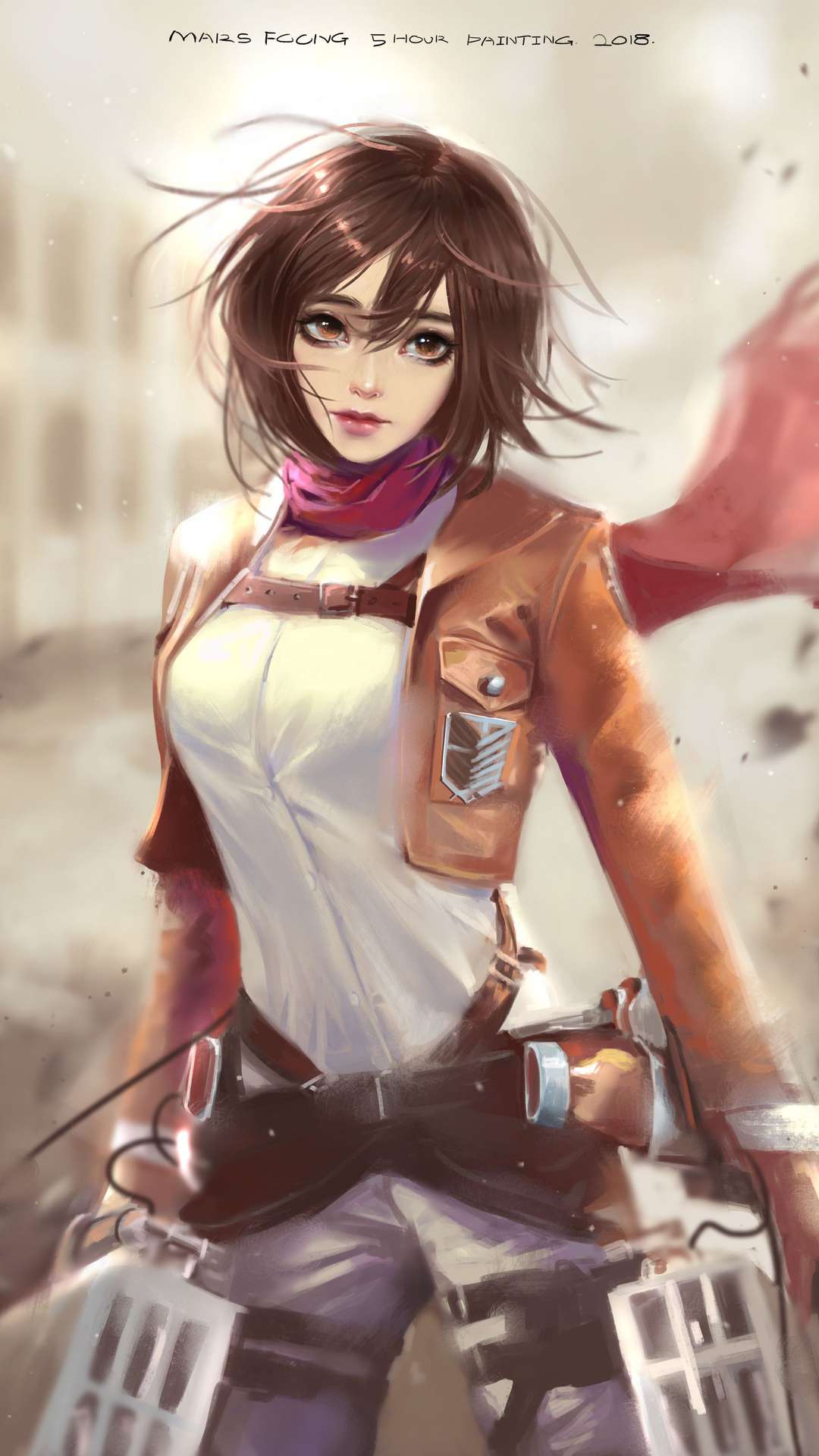 1080x1920 Mikasa Ackerman Wallpaper for iPhone and Android