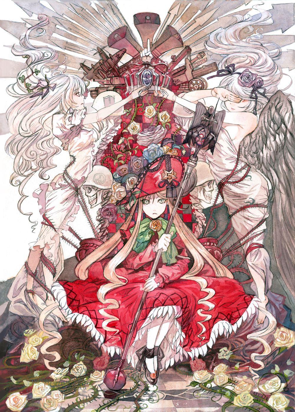 1000x1398 Rozen Maiden/. Anime image, Anime, Creepy art