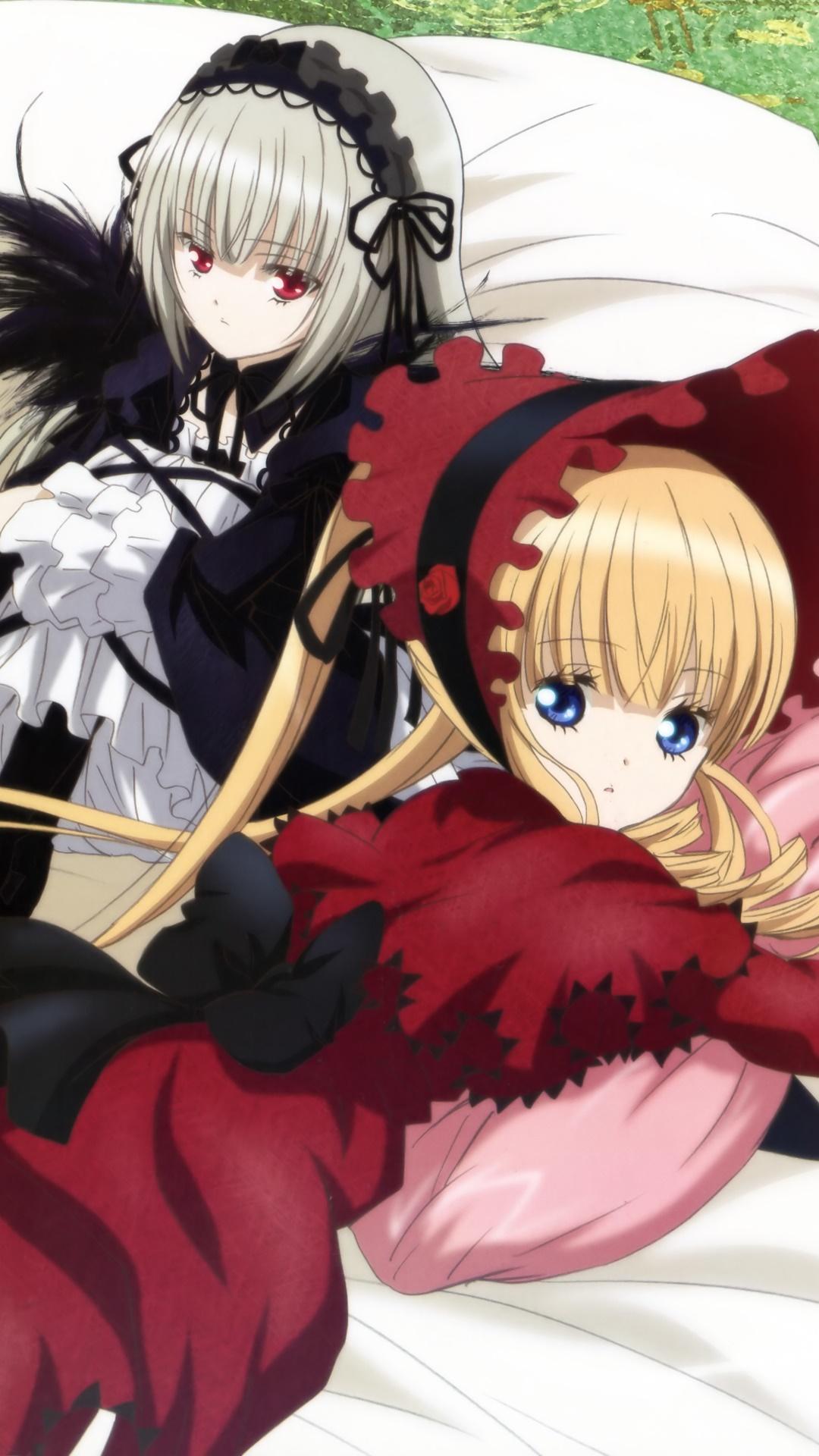 1080x1920 Wallpaper / Anime Rozen Maiden Phone Wallpaper, Shinku (Rozen Maiden), Suiseiseki (Rozen Maiden), Suigintou (Rozen Maiden), 1080x1920 free download