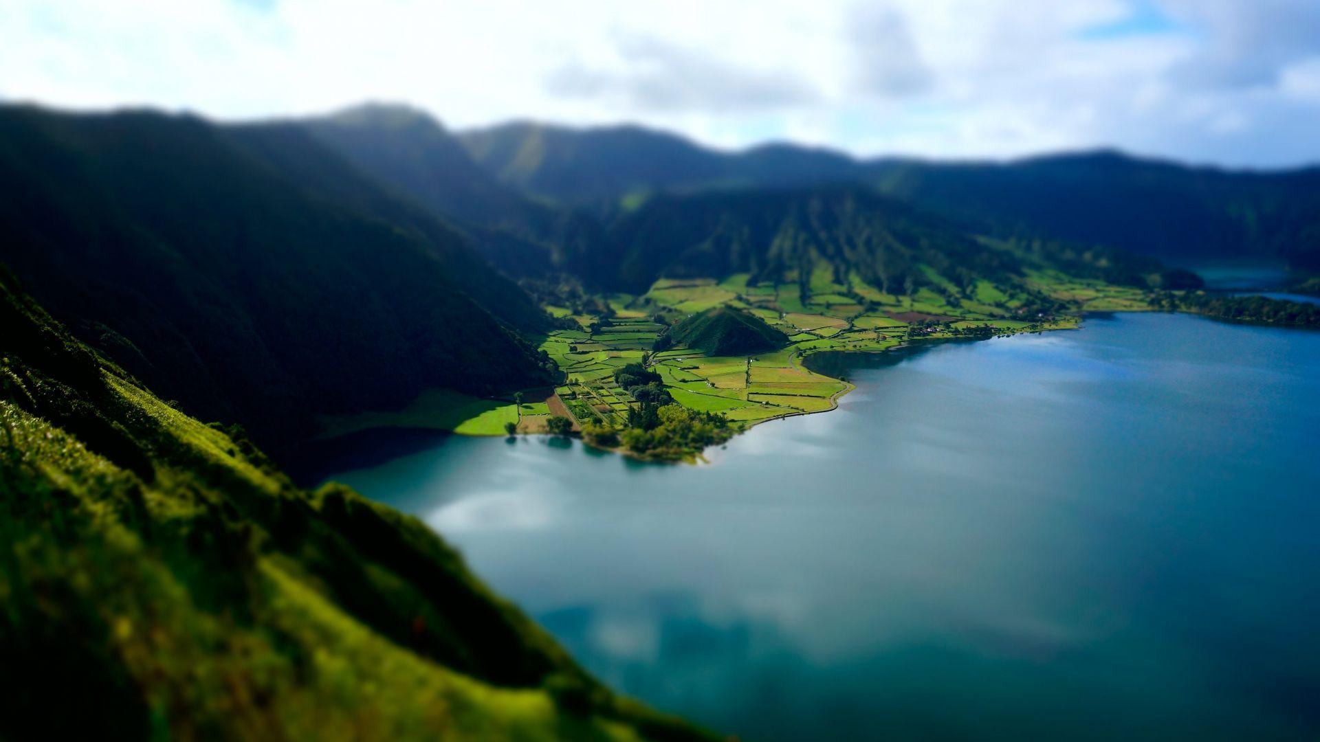 1920x1080 Sao Miguel Azores Island Volcano Wallpaper