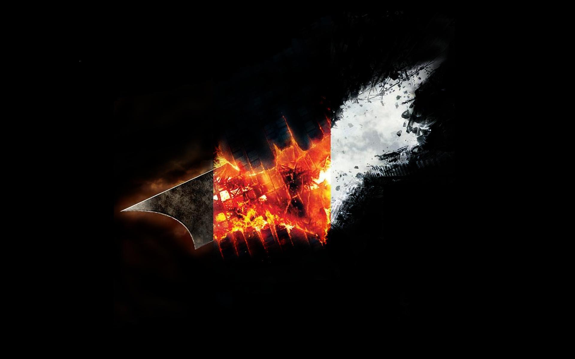 1920x1200 Since everyone was making wallpaper out of the badass 'Batman Trilogy Posters Combined'I decided to make my own