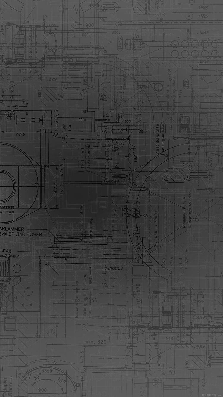 750x1334 iPhone X wallpaper. brainstorming abstract pattern dark
