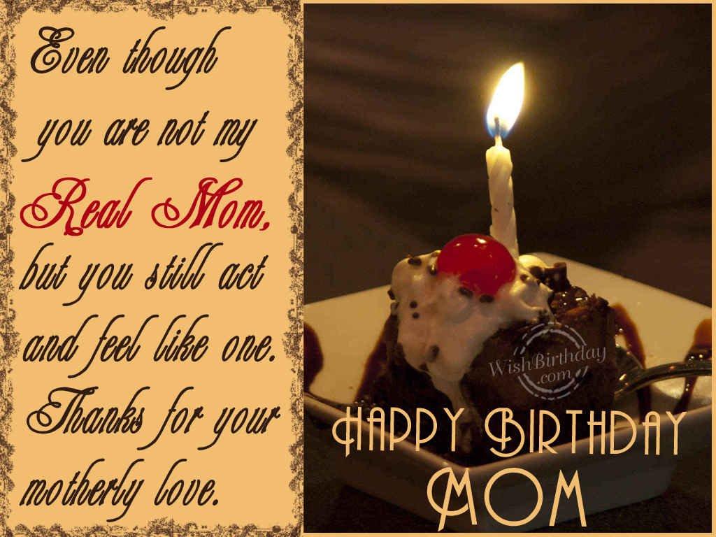 1024x768 Birthday Wishes For Step Mother