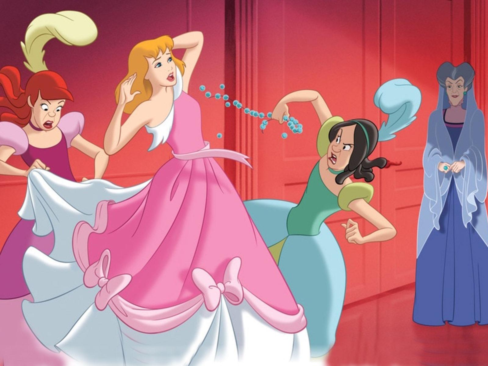 1600x1200 Cinderella Story Disney Princess Stepmother And Her Daughters Drizella Anastasia HD Wallpaper 1920x1200 :