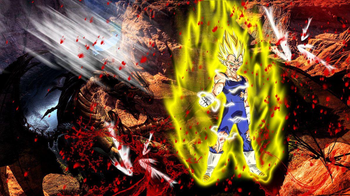 1192x670 Majin Vegeta Wallpaper HD