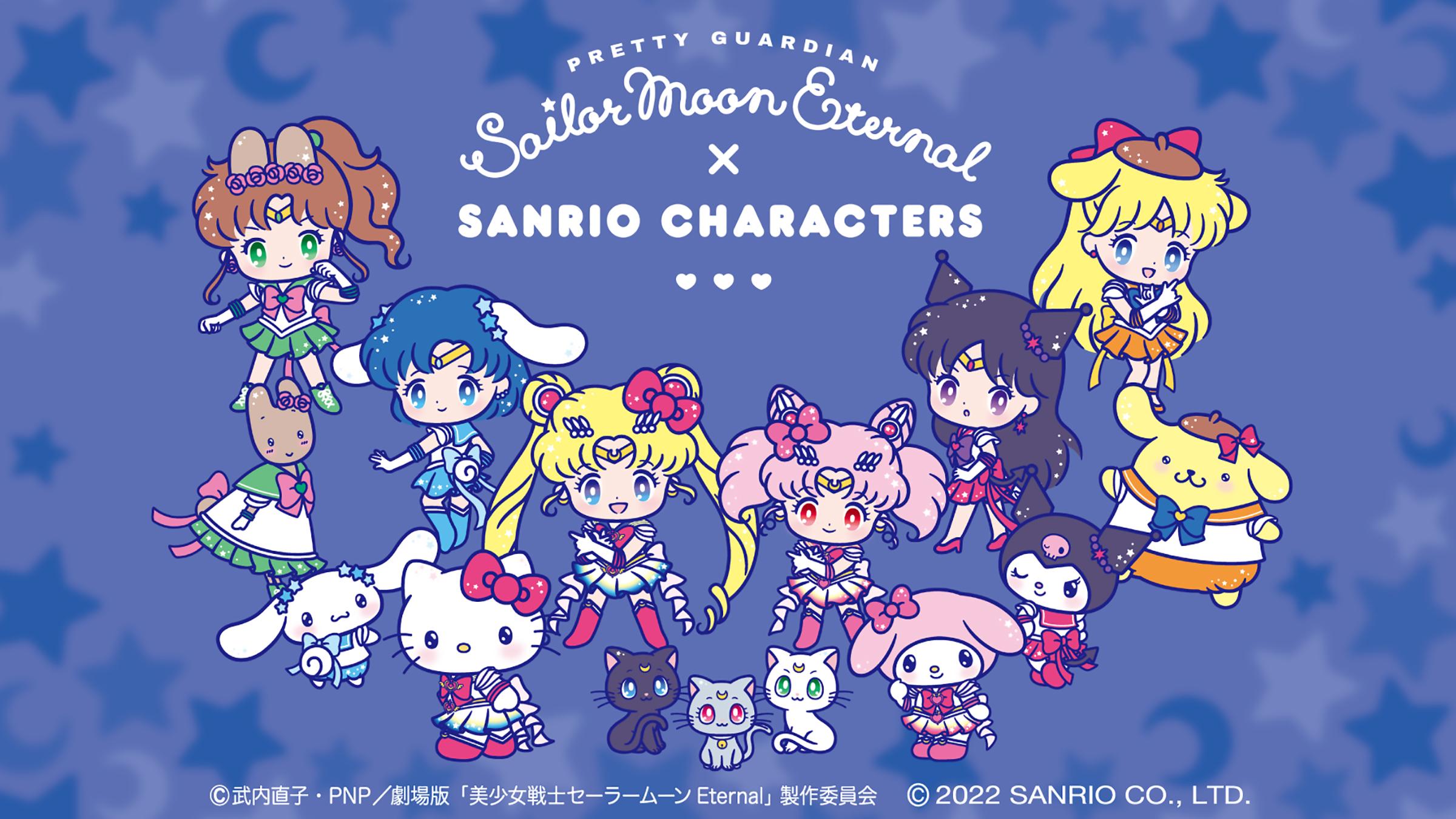 2400x1350 Sanrio X Sailor Moon Eternal Desktop Wallpaper