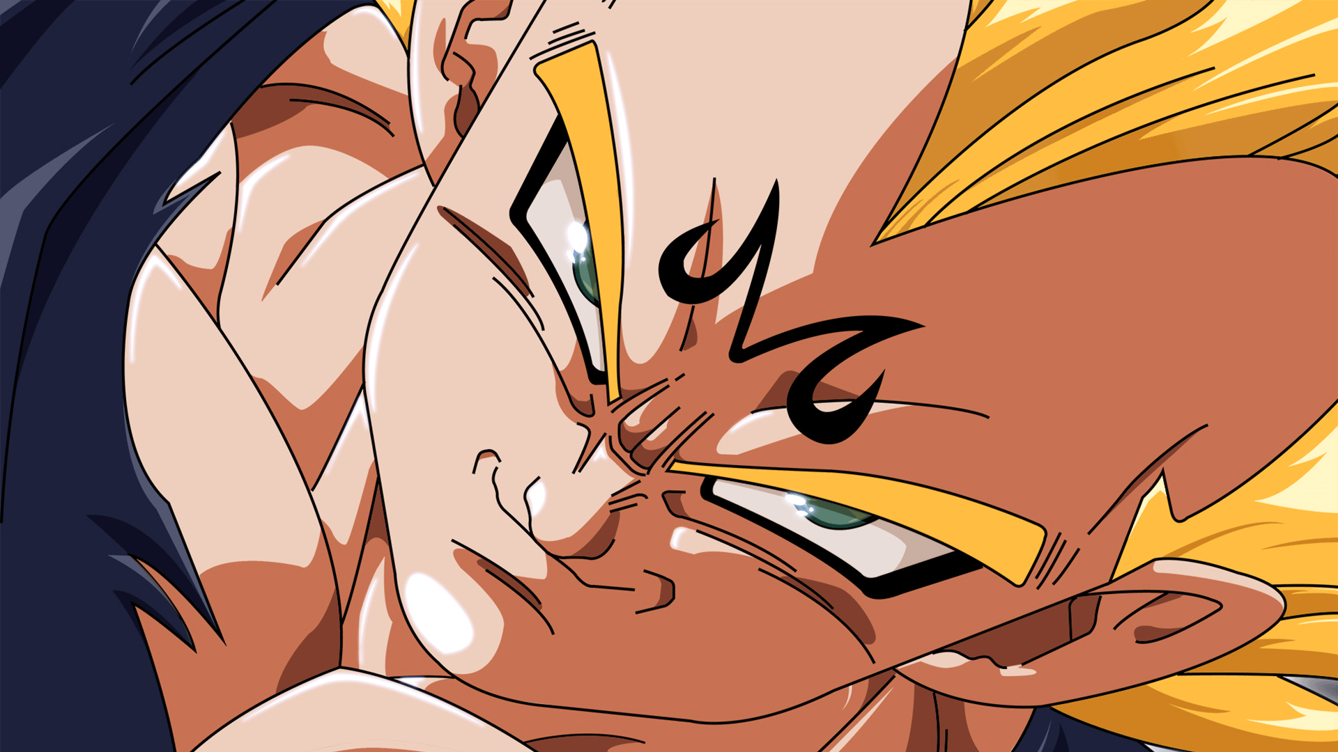 1920x1080 Majin Vegeta face HD Wallpaper