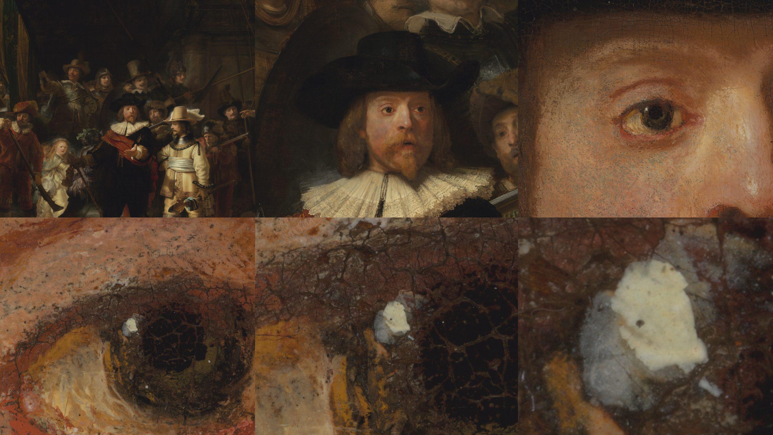 2560x1440 Look closer: 717 gigapixel photograph of Rembrandt's 'The Night Watch' published