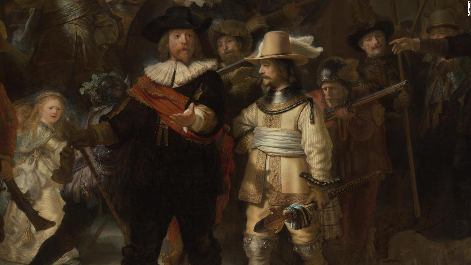 1600x900 Rembrandt's 'Night Watch' on display with missing figures restored