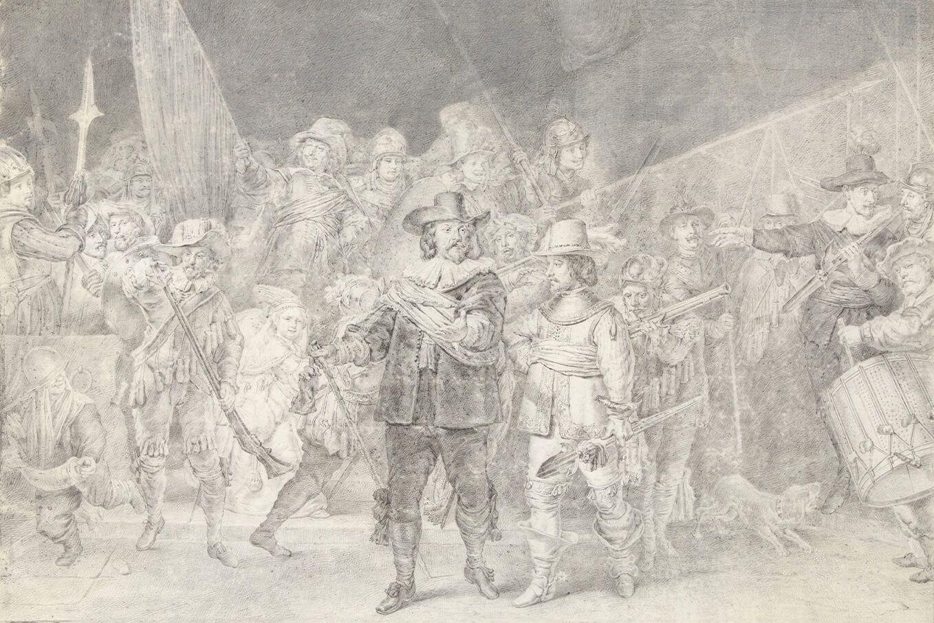 1358x906 The Night Watch, Hendrik Pothoven