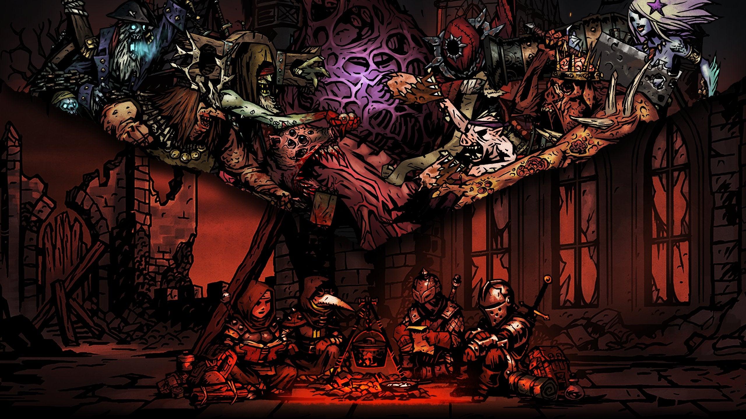 2560x1440 Darkest Dungeon Bosses Wallpaper [+Alternate Version] [Spoilers]