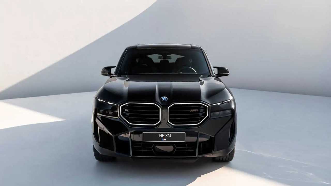 1280x720 BMW XM Mega Gallery With 180 Photo Shows Sinister All Black Version