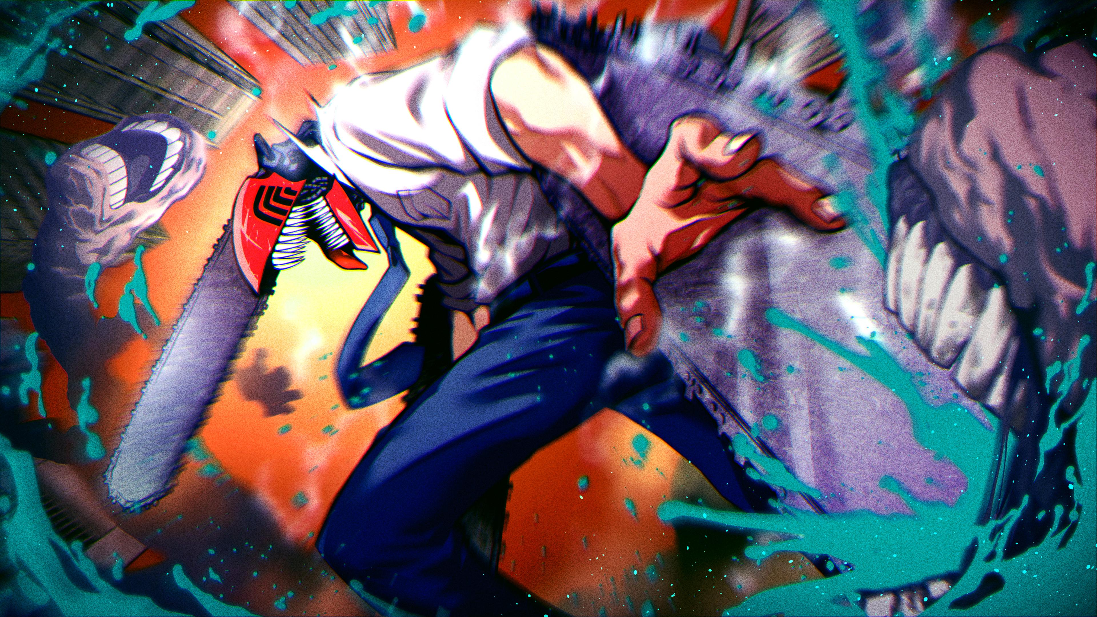 3840x2160 Chainsaw Man Wallpaper and Background