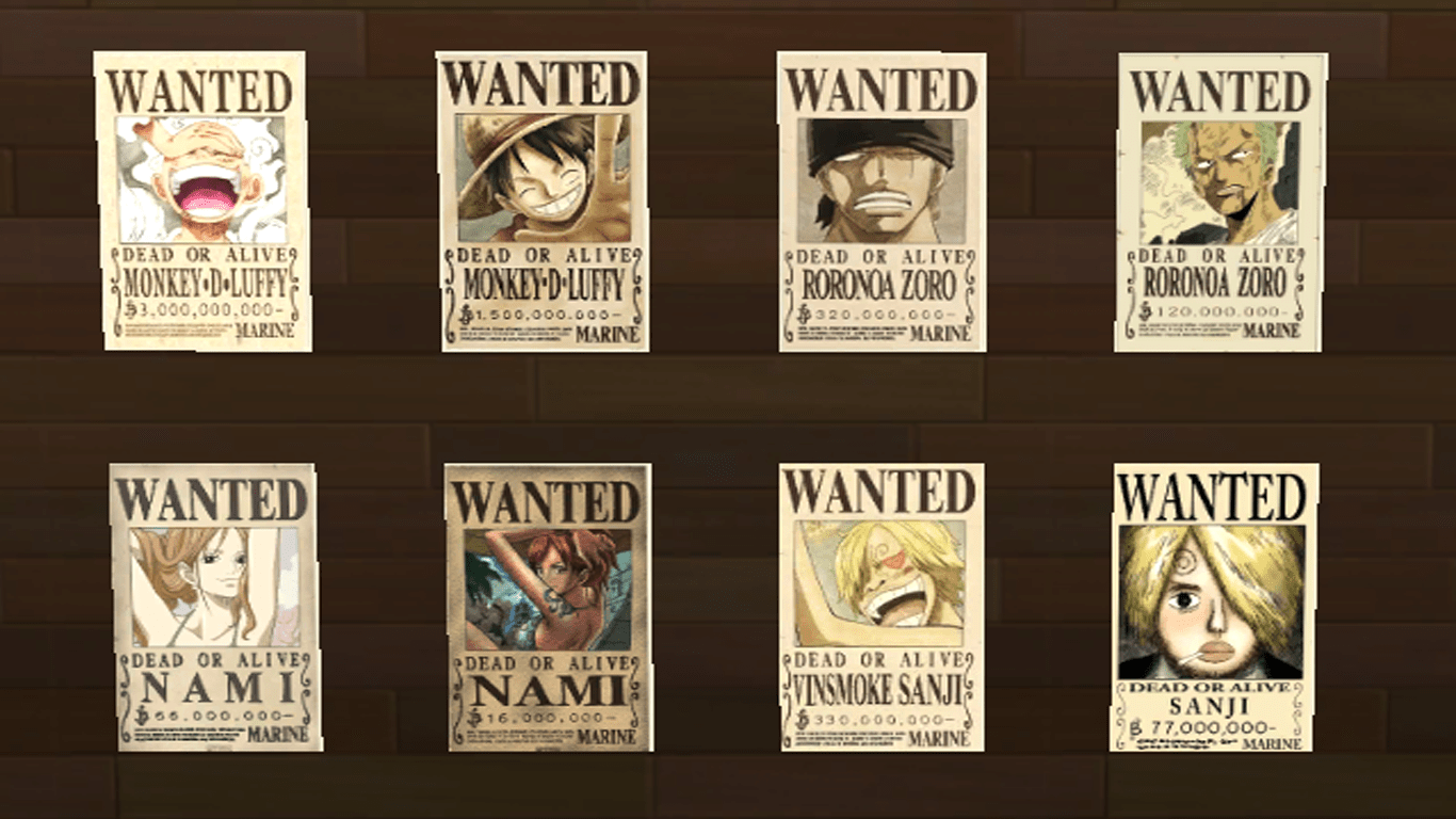1366x768 Mod The Sims Hat Pirates Wanted posters