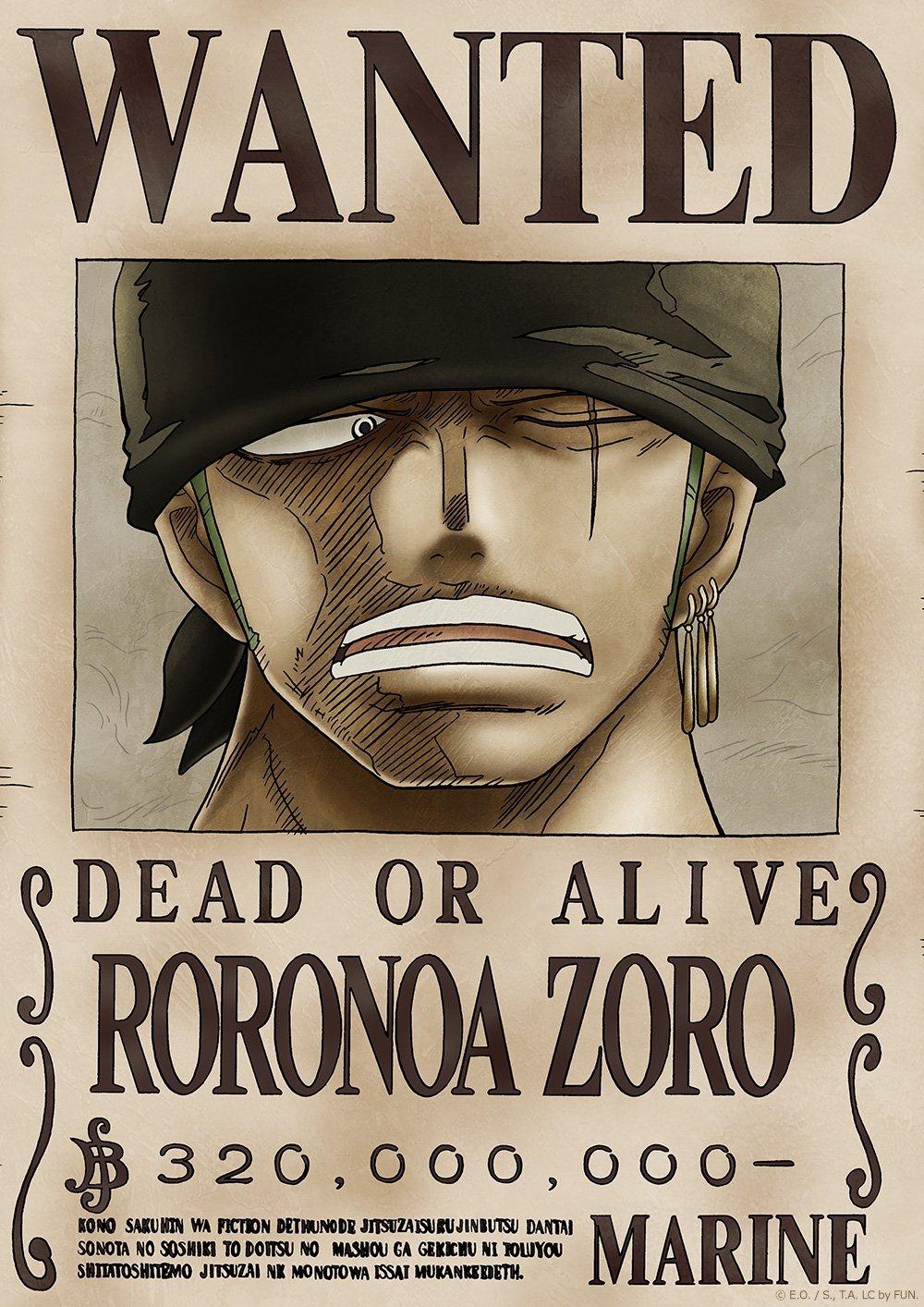 1000x1414 One Piece Wanted Poster: New World (Official Licensed): Posters & Prints