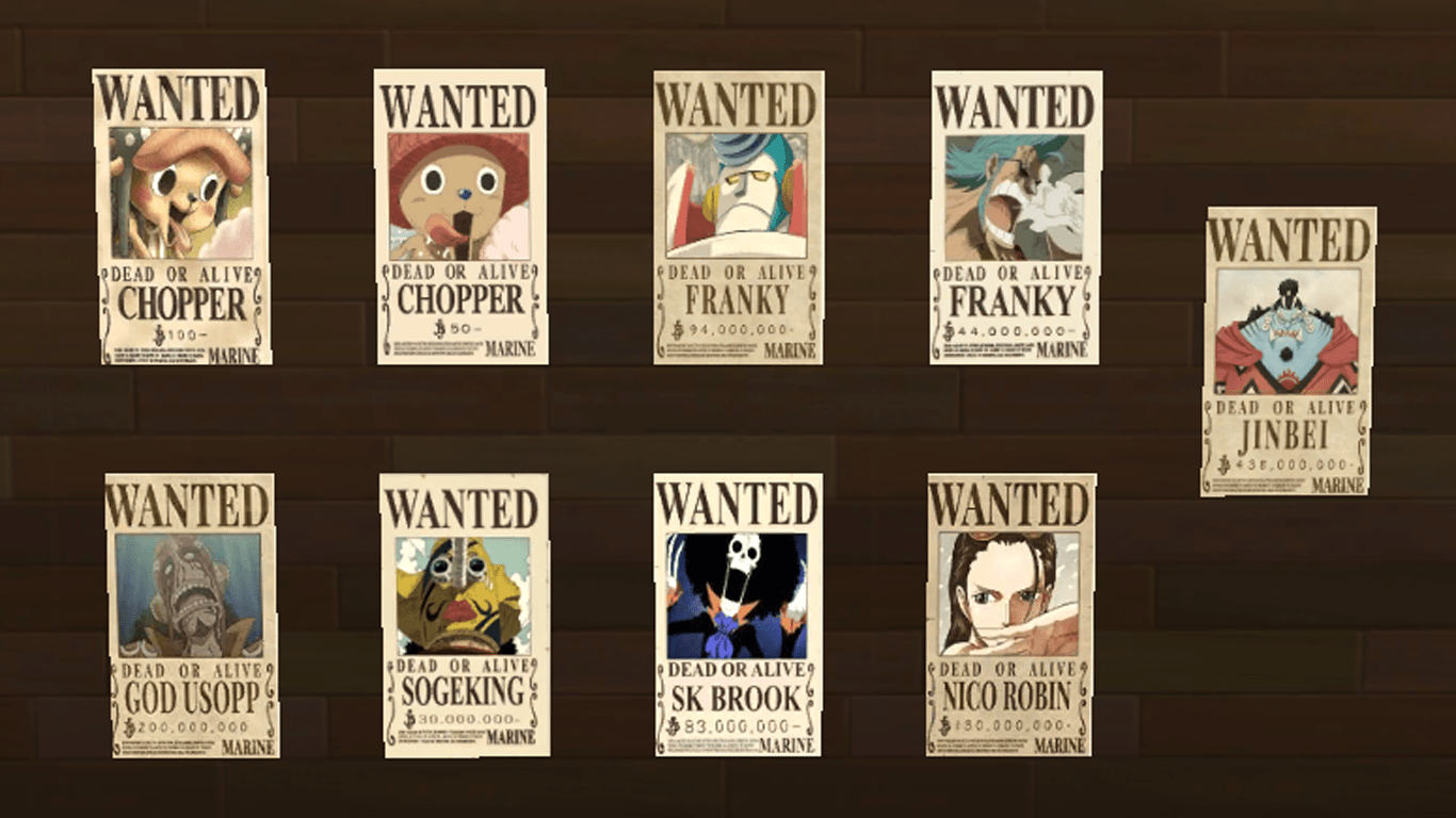 1366x768 Mod The Sims Hat Pirates Wanted posters