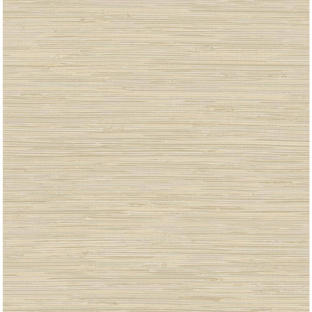 1000x1000 NuWallpaper Tibetan Grasscloth Cream White Wallpaper Sample NUS3336SAM Home Depot